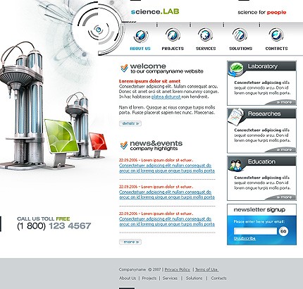 Website Template #13687