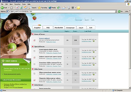 Website Template #13693
