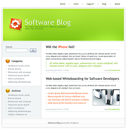 Website Template #13714