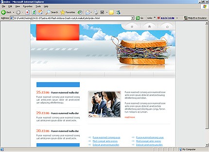 Website Template #13717