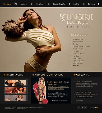 Website Template #13732