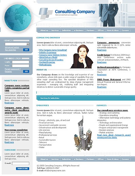Website Template #13738