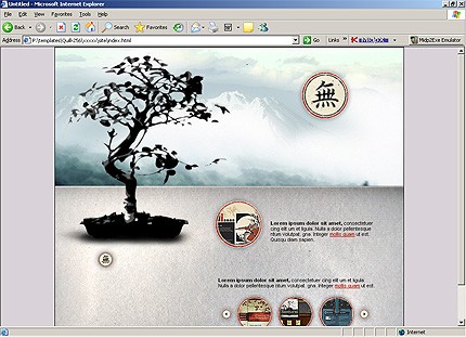 Website Template #13744