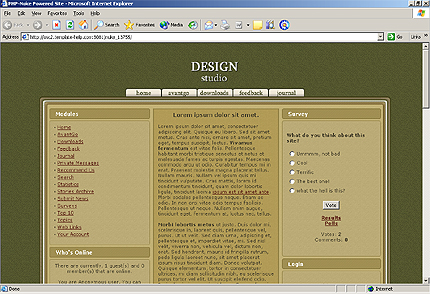 Website Template #13755