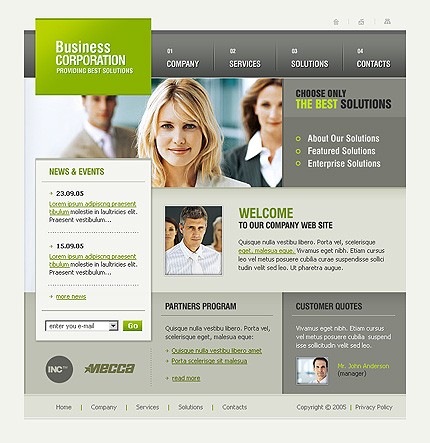 Website Template #13780