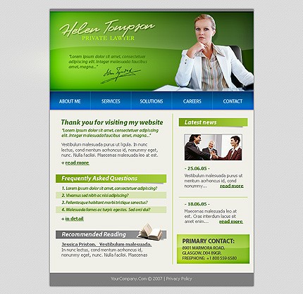 Website Template #13857