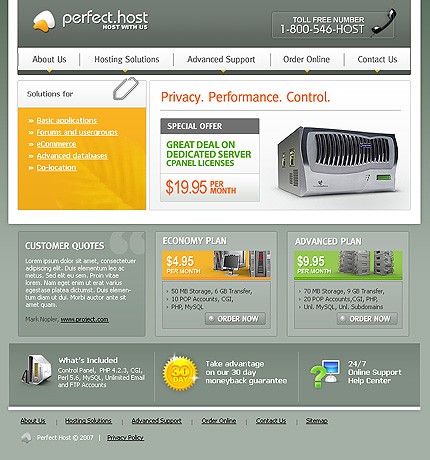 Website Template #13874