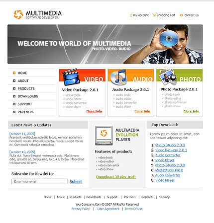 Website Template #13913