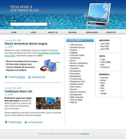 Website Template #13971