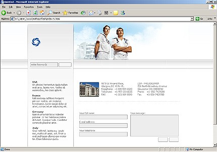 Website Template #13981
