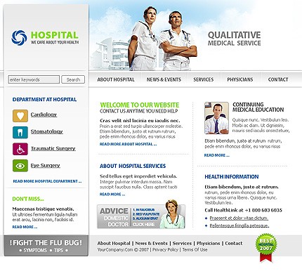 Website Template #13981