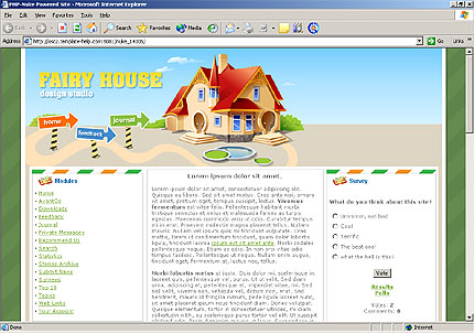 Website Template #14005