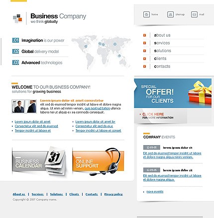 Website Template #14014