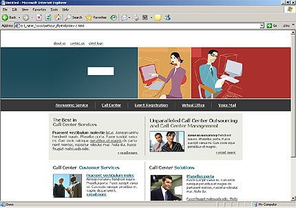 Website Template #14027