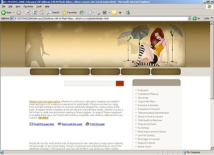 Website Template #14035
