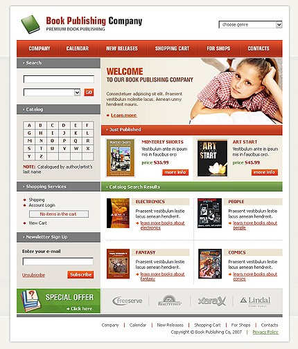 Website Template #14037