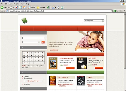 Website Template #14037
