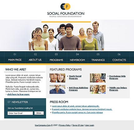 Website Template #14053