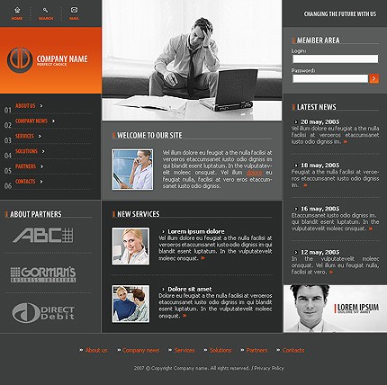 Website Template #14148