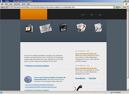 Website Template #14271