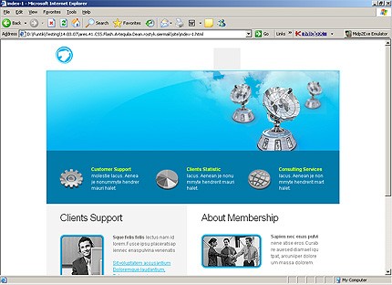 Website Template #14273