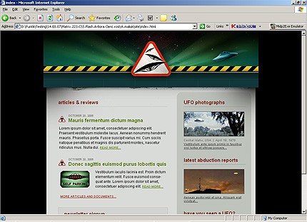 Website Template #14276