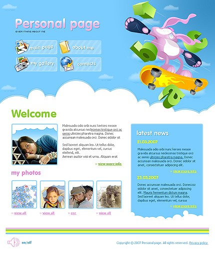 Website Template #14295