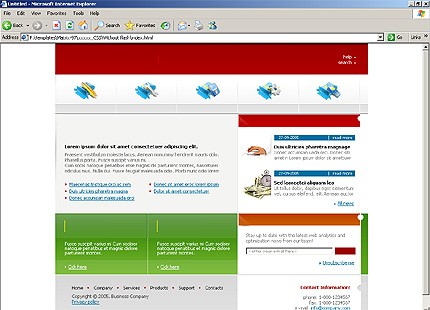 Website Template #14323