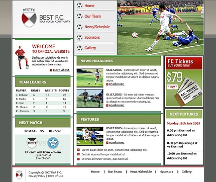 Website Template #14325