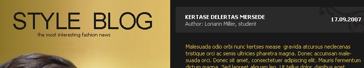 Website Template #14333