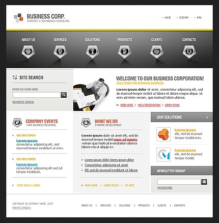 Website Template #14450