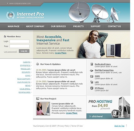 Website Template #14452