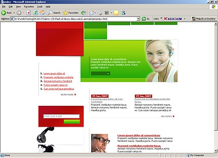 Website Template #14544