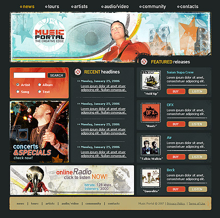 Website Template #14757