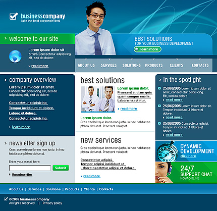 Website Template #14941