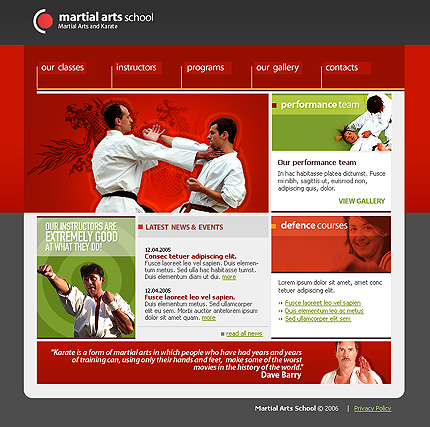 Website Template #14942
