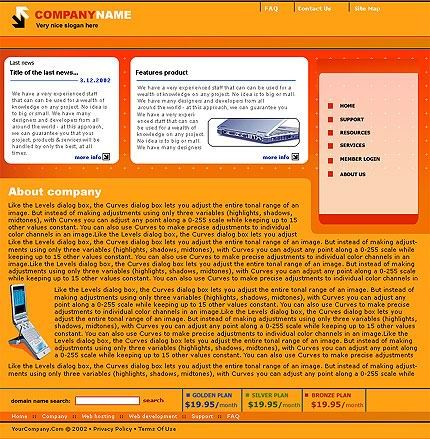 Website Template #1523