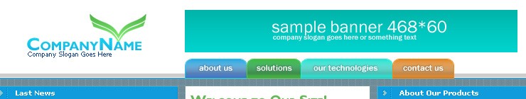 Website Template #1531
