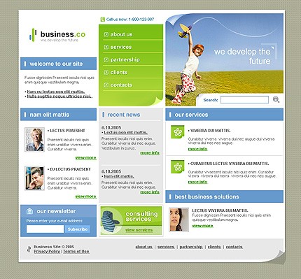 Website Template #15017