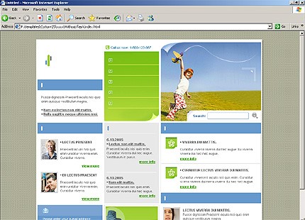 Website Template #15017