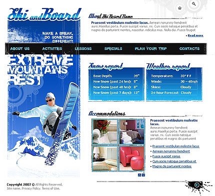 Website Template #15031