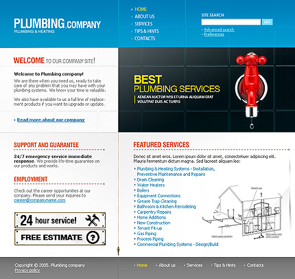Website Template #15058