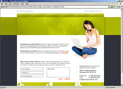 Website Template #15079