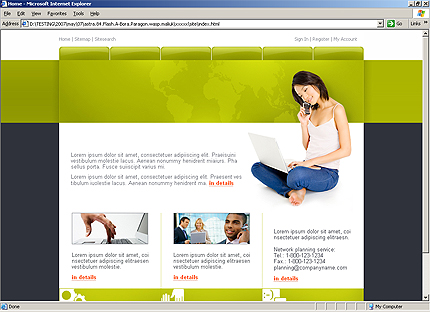 Website Template #15079
