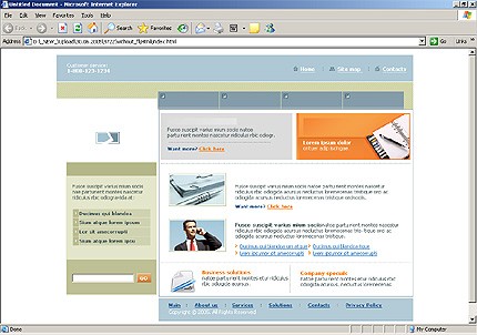 Website Template #15125