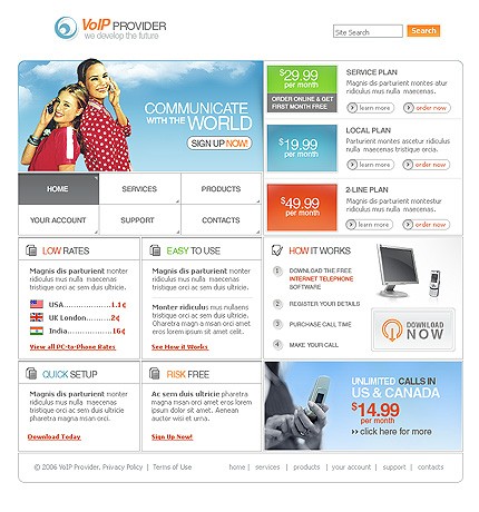 Website Template #15127