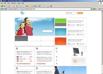 Website Template #15127