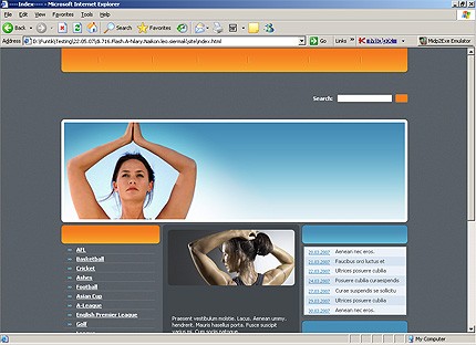 Website Template #15133