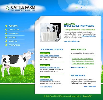 Website Template #15136