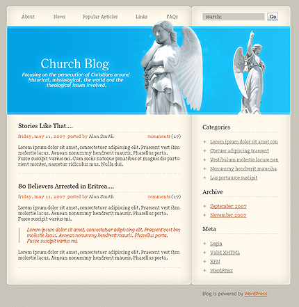 Website Template #15137